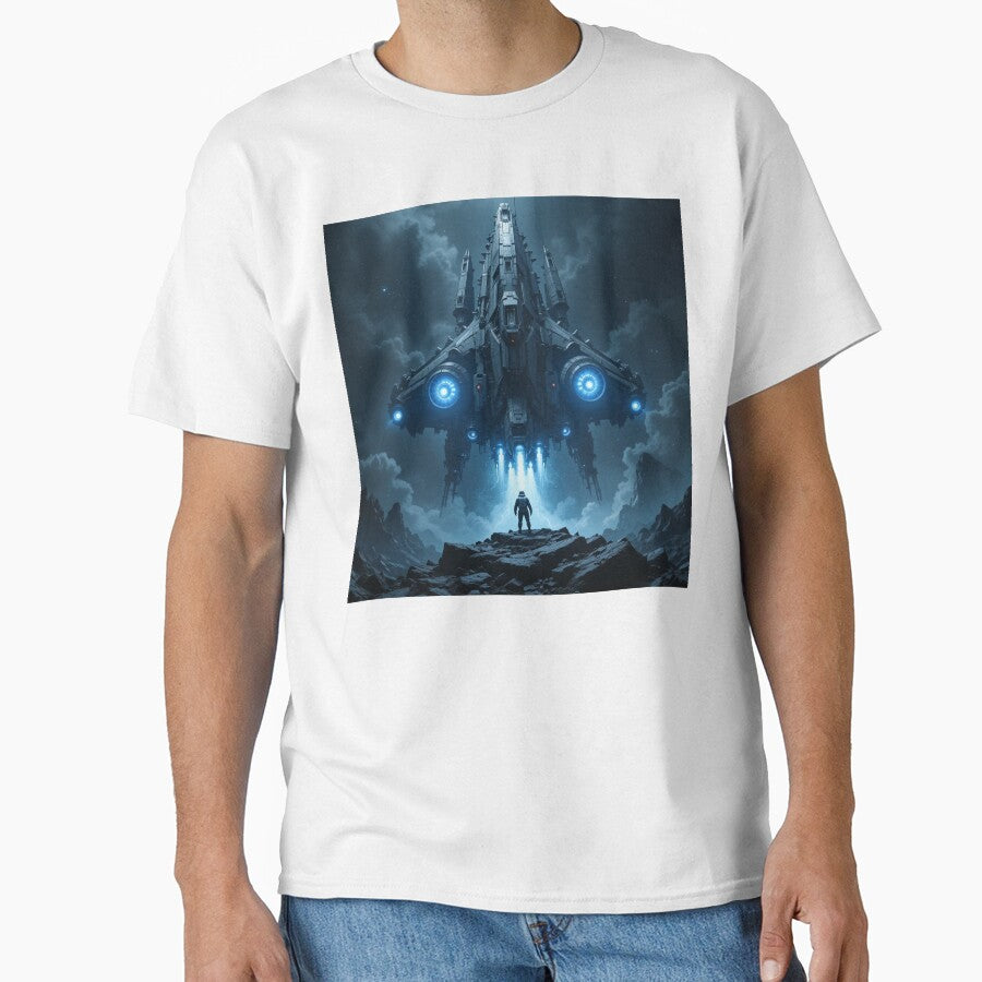 Spaceship by RaF71PrO T-Shirts, Hoodie, Sweatshirt | BlankRebels.com (Image 1)
