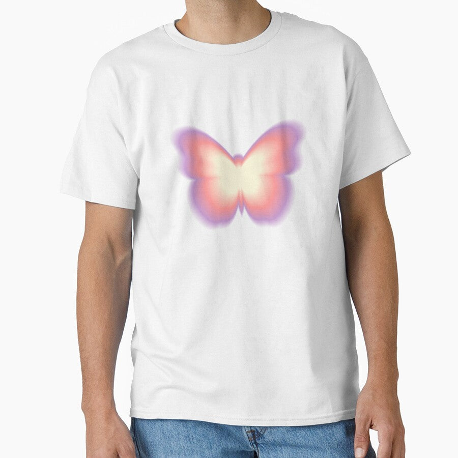 Y2K Butterfly Glow – Nostalgic Wings of Transformation by Zezeshop1 T-Shirts, Hoodie, Sweatshirt | BlankRebels.com (Image 1)