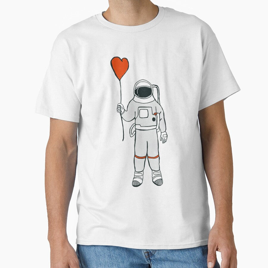 Astronaut saint Valentin USA nasa space love astronauts by Tropical Blood T-Shirts, Hoodie, Sweatshirt (Image 1)