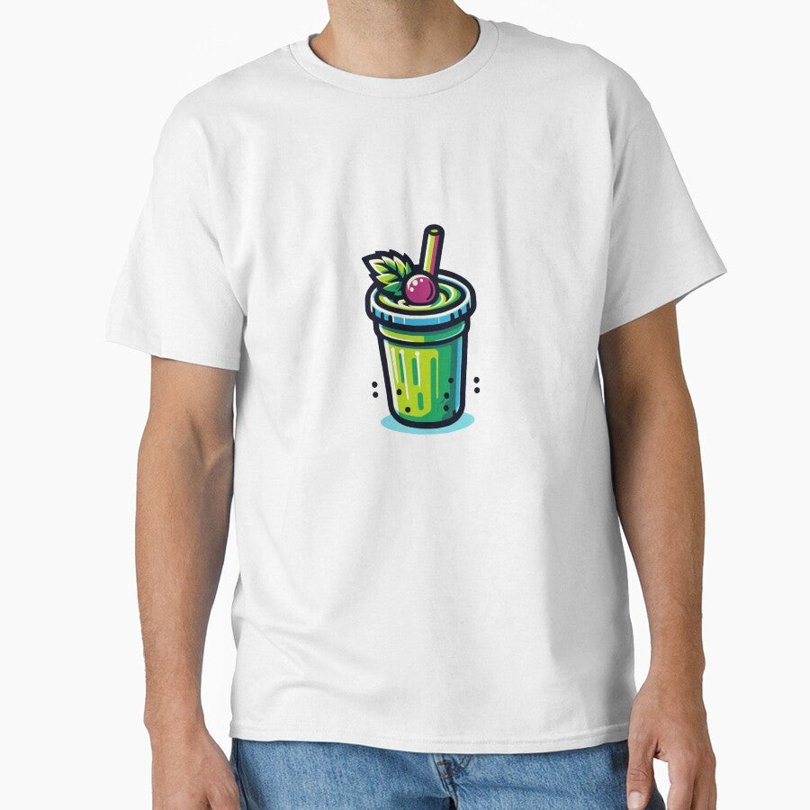 Matcha Bubble Tea by LifmusGoDesigns T-Shirts, Hoodie, Sweatshirt | BlankRebels.com (Image 1)