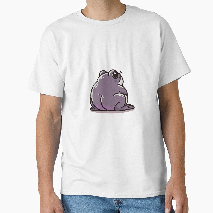 Cute Frog Butt Purple by BerryTeeShop T-Shirts, Hoodie, Sweatshirt | BlankRebels.com (Image 1)