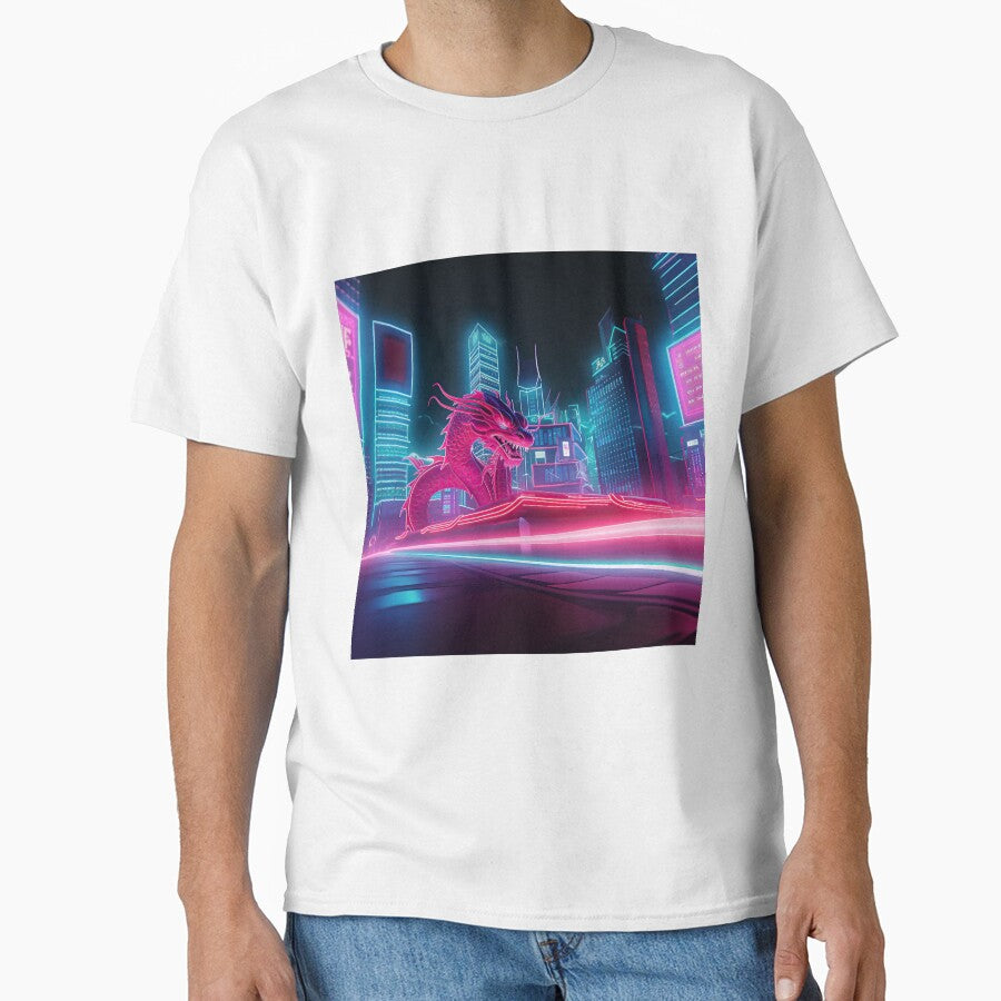 Futuristic Chinese Dragon by IA-Power T-Shirts, Hoodie, Sweatshirt | BlankRebels.com (Image 1)