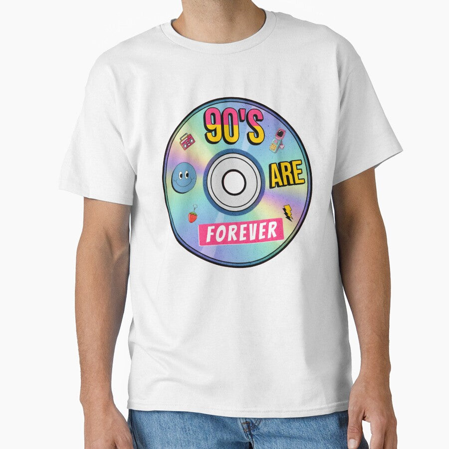 90s Are Forever CD – Y2K Retro Nostalgia Gaming & Cartoon T-Shirts, Hoodie, Sweatshirt