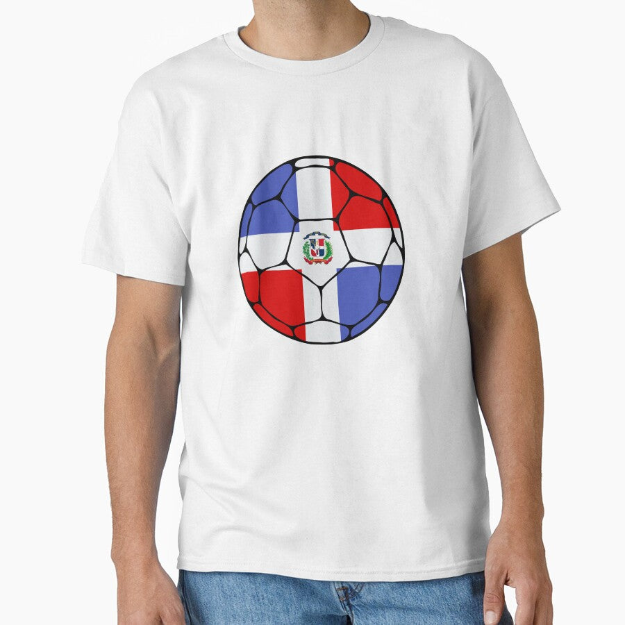Dominican Republic Soccer Ball by ehgraphics15