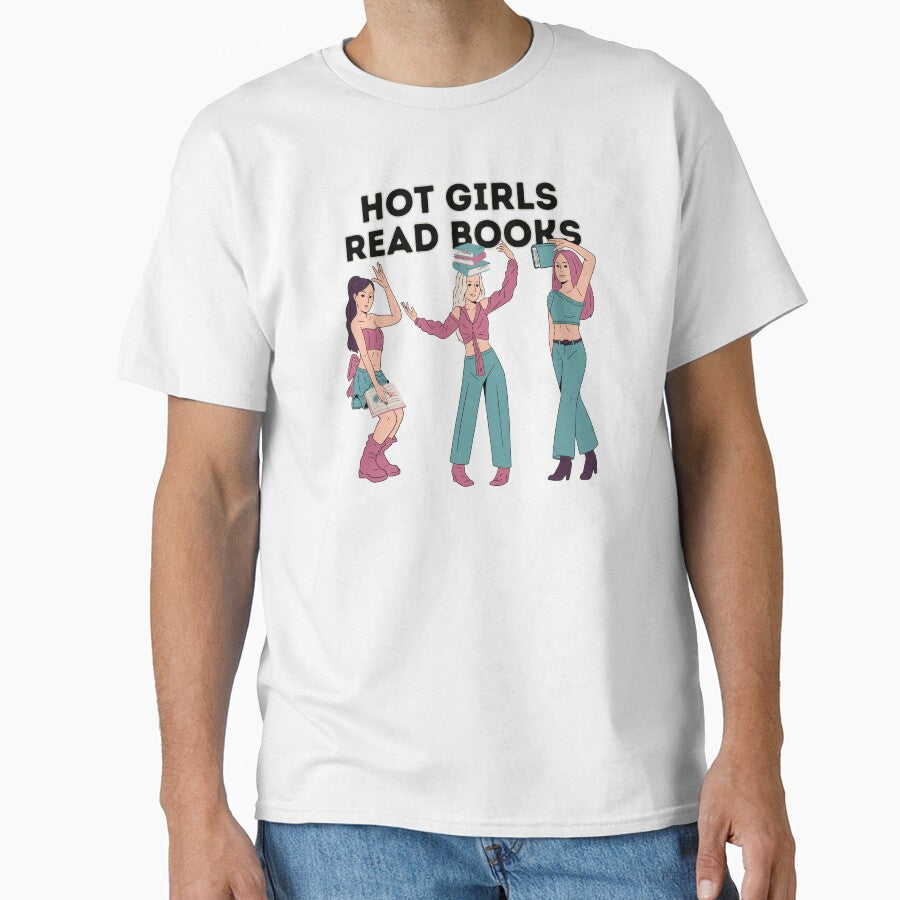 Hot Girls Read Books by Hayjay317 T-Shirts, Hoodie, Sweatshirt | BlankRebels.com (Image 1)