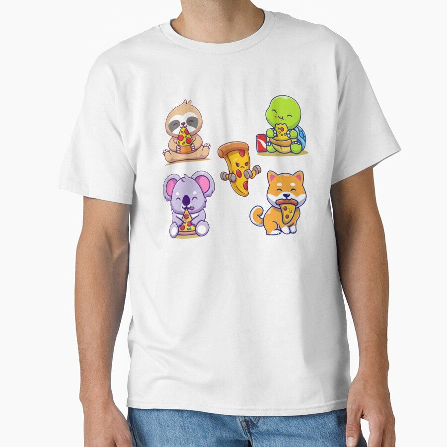 Eating Pizza by IshitaPoint T-Shirts, Hoodie, Sweatshirt | BlankRebels.com (Image 1)