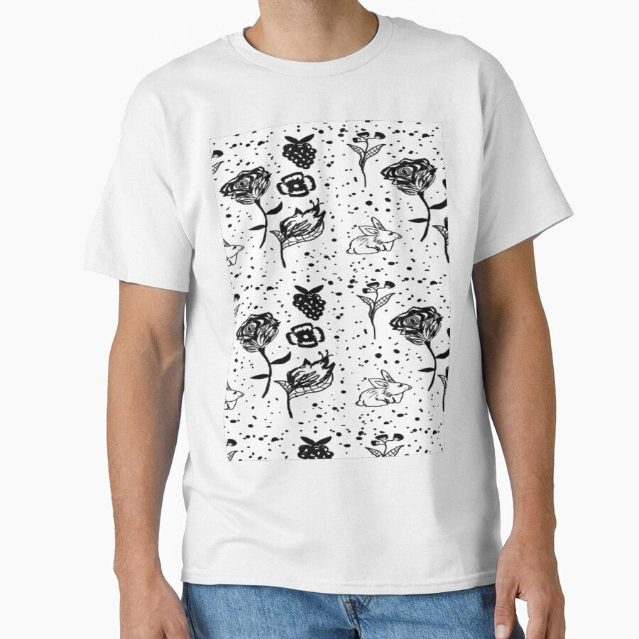 Black And White Flower by Rainbowland123