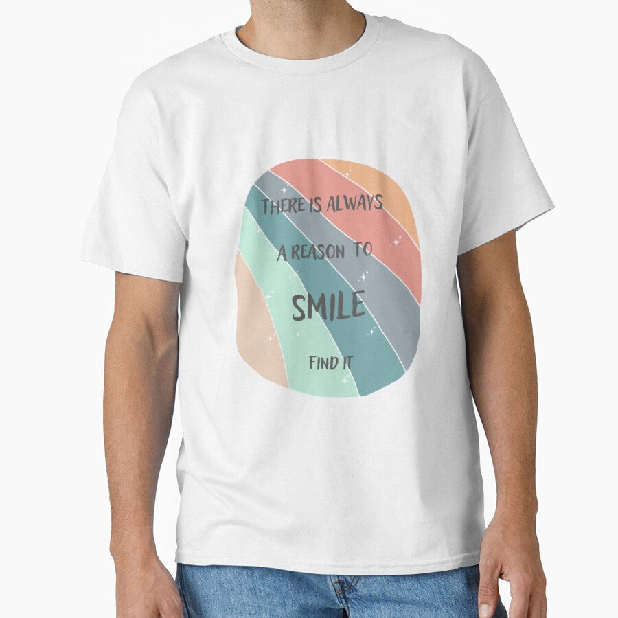 Thereis always a reason to smile find it, inspirational life quote ( colour palette, color palete) by Sanaura... (Image 1)
