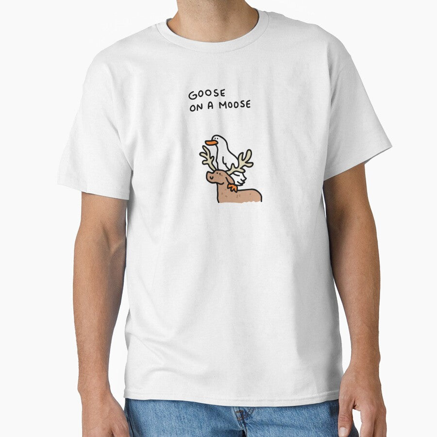 goose on a moose by TeaBag114