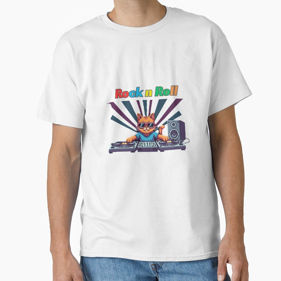 cat dj by RHINOHANDICRAFT T-Shirts, Hoodie, Sweatshirt | BlankRebels.com (Image 1)