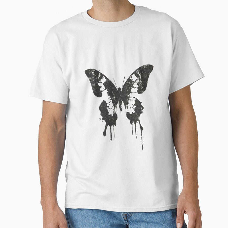 Y2K Butterfly – Ink Drip Grunge Wings by Melody Splash T-Shirts, Hoodie, Sweatshirt | BlankRebels.com (Image 1)