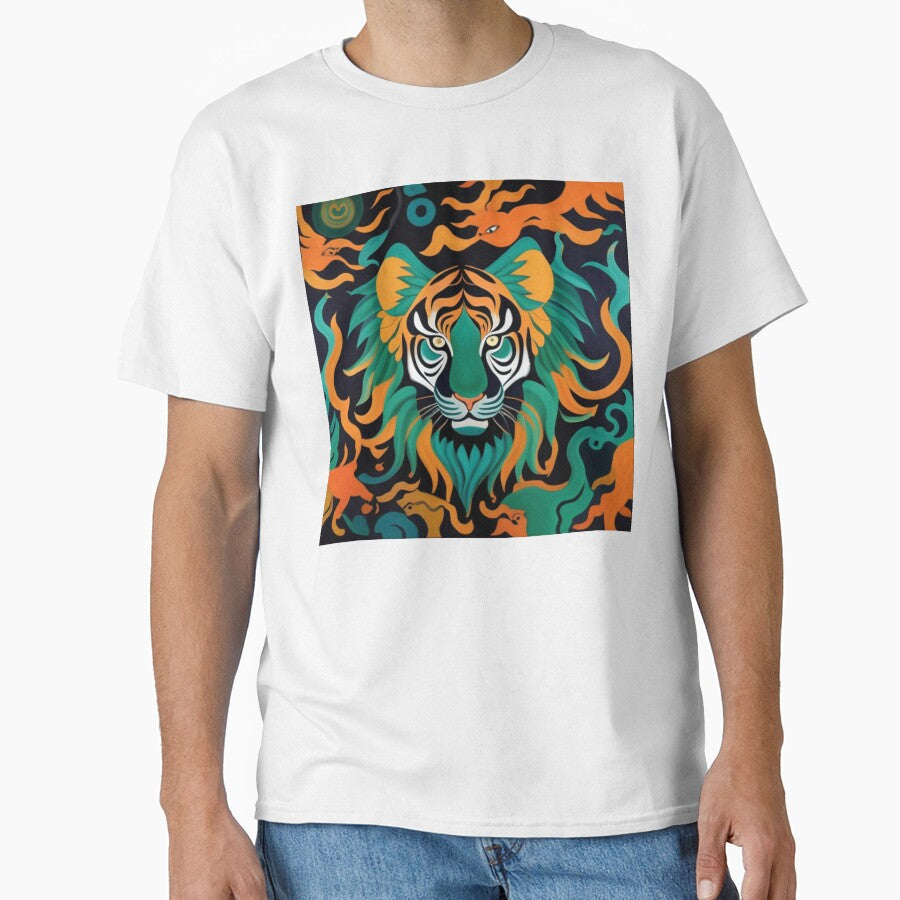 Tiger art by Roxburylane T-Shirts, Hoodie, Sweatshirt | BlankRebels.com (Image 1)