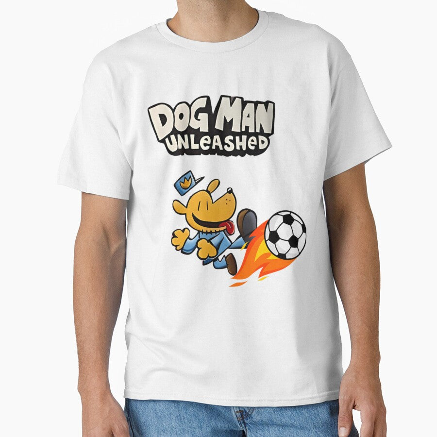 Dogman Cartoon Kids | Dog Man by Reroshanelle T-Shirts, Hoodie, Sweatshirt | BlankRebels.com (Image 1)