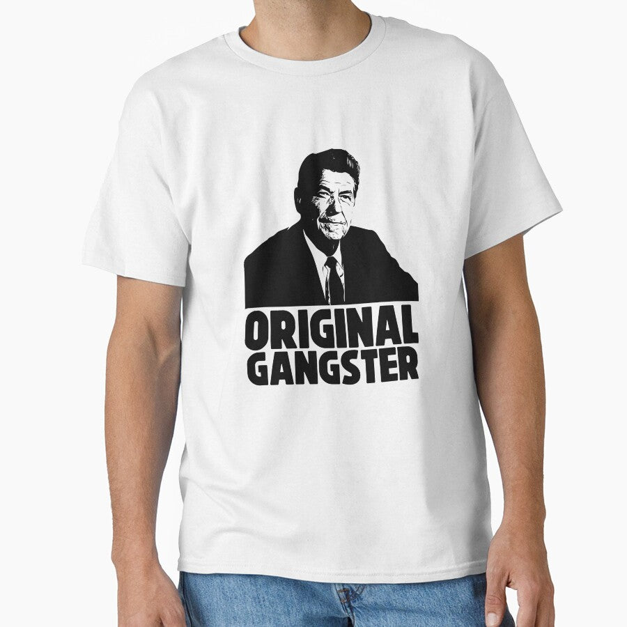 Ronald Regan Original Gangster ~ Joke Sarcastic Meme by StrangeStreet