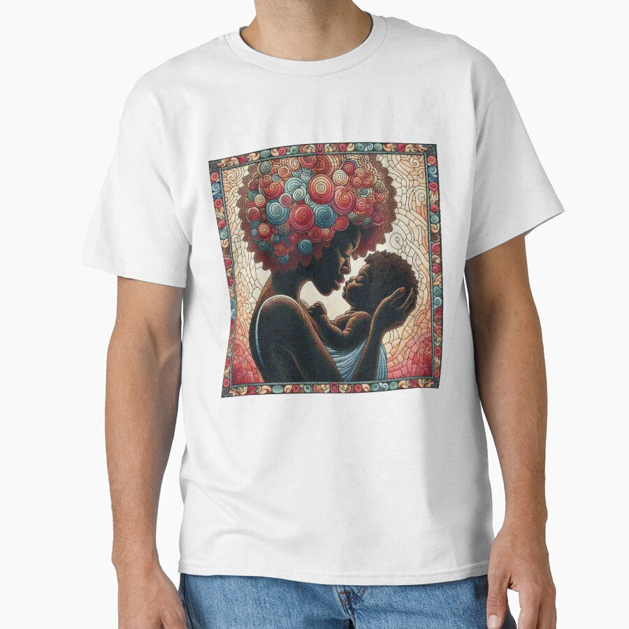 Mother and Child Moment Mothers Day by Illuministique T-Shirts, Hoodie, Sweatshirt | BlankRebels.com (Image 1)
