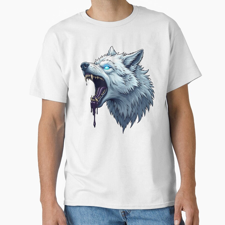 scary wolf by rajdigitalarts T-Shirts, Hoodie, Sweatshirt | BlankRebels.com (Image 1)