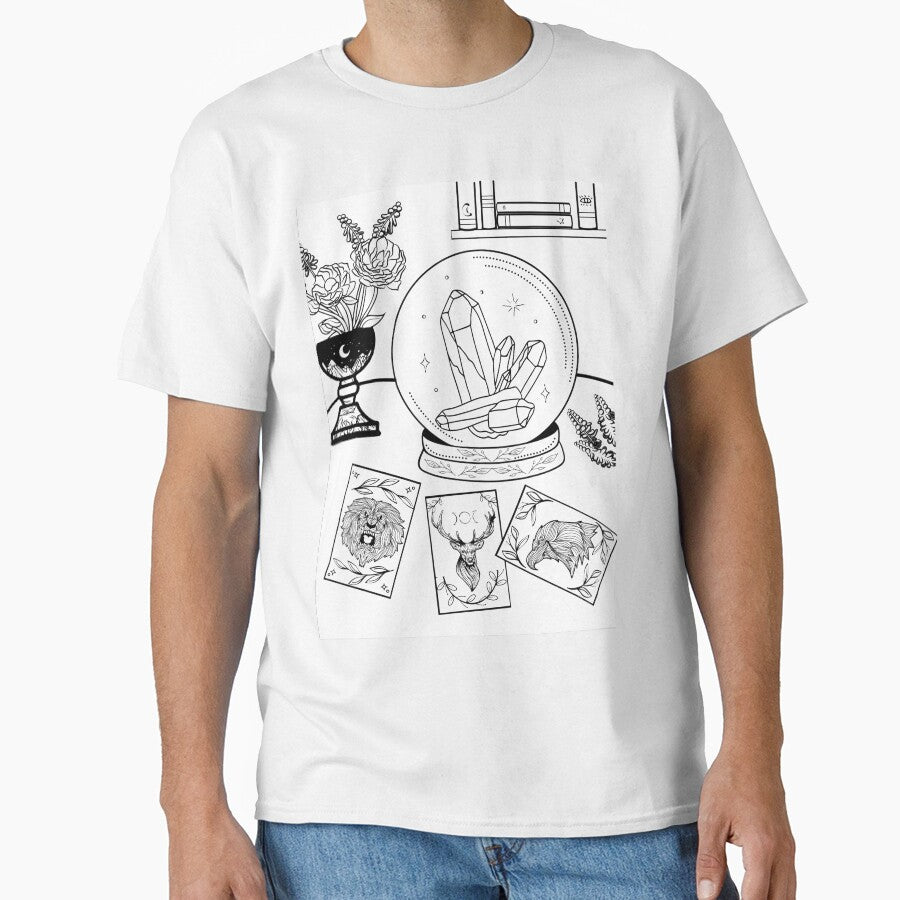Tarot Magic & Crystal Fortunes by LadyZodiac T-Shirts, Hoodie, Sweatshirt | BlankRebels.com (Image 1)
