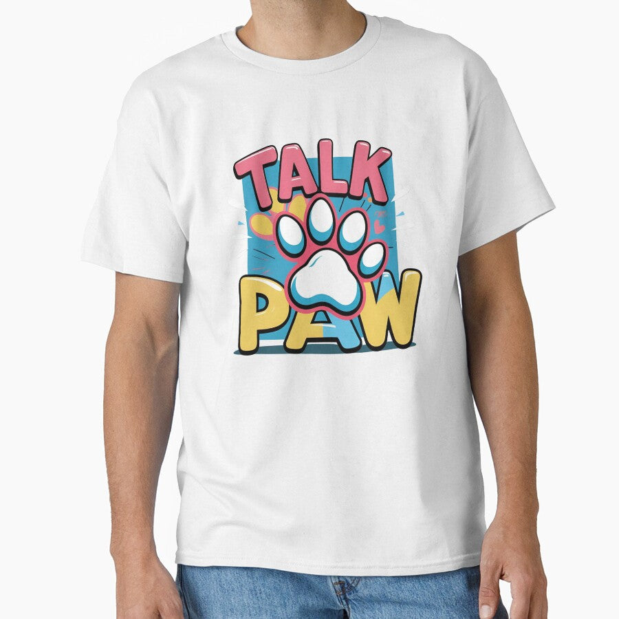 Talk to the Paw - Funny Pet Shirt by Dreamadtpets Hoodie, Sweatshirt | BlankRebels.com (Image 1)