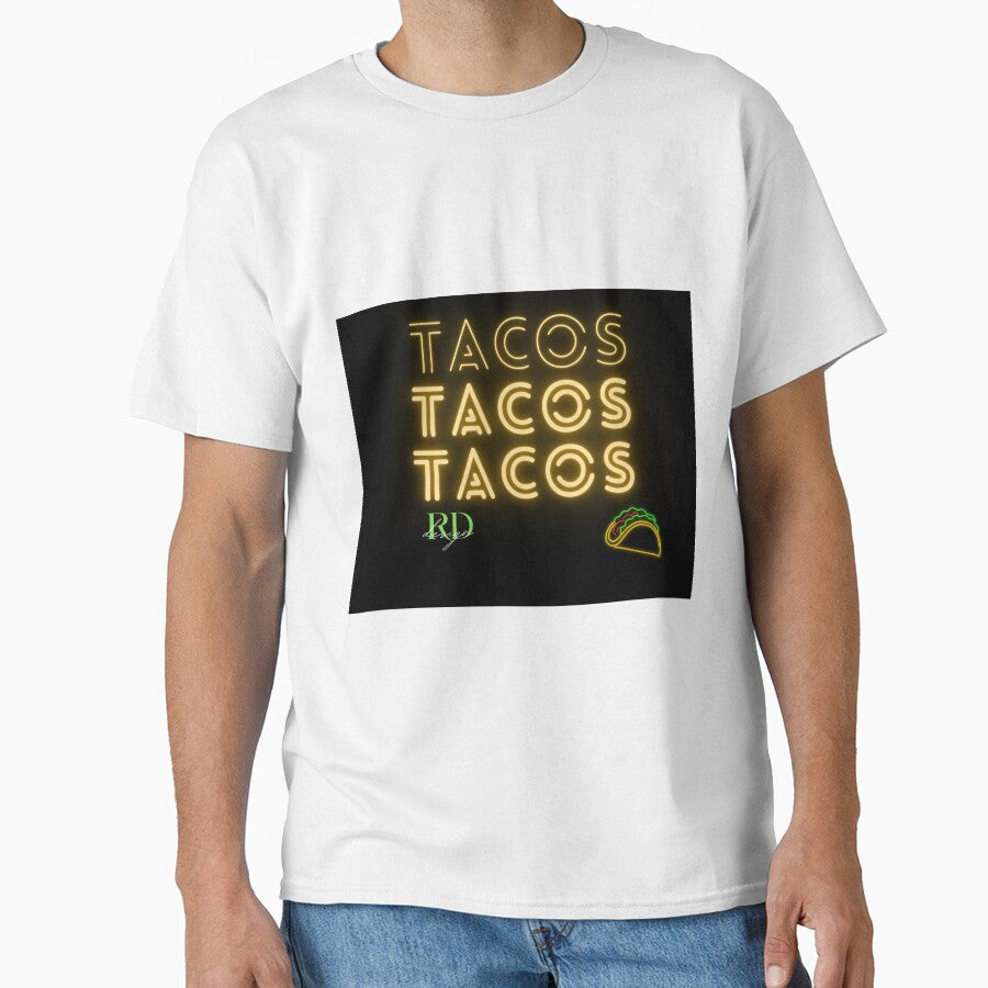 TACOS, TACOS, TACOS by RDDesigns2022 T-Shirts, Hoodie, Sweatshirt | BlankRebels.com (Image 1)