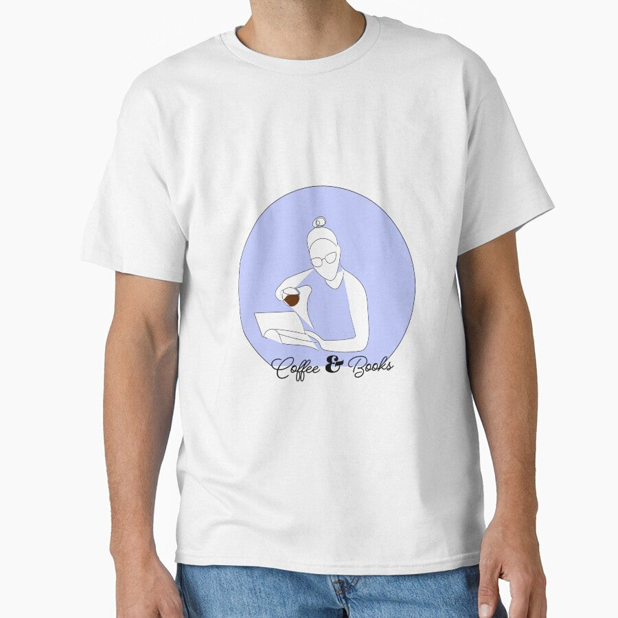 Coffee and books by Gabrielle Freitas T-Shirts, Hoodie, Sweatshirt | BlankRebels.com (Image 1)