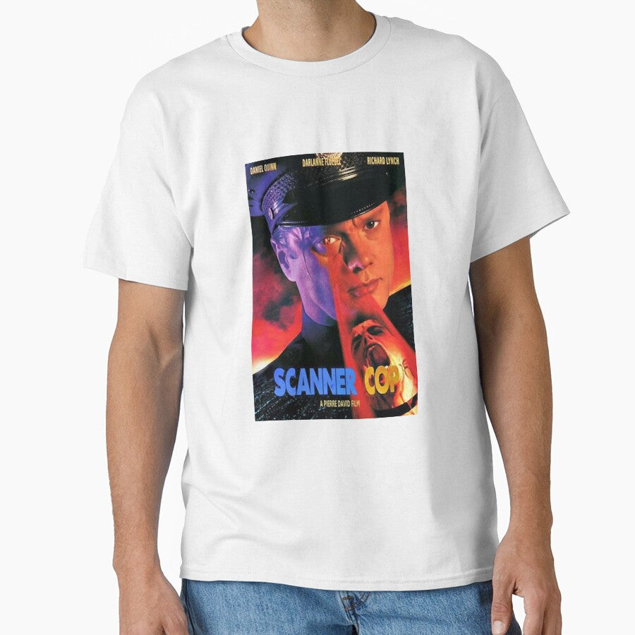 SCANNER COP Halloween Horror Movie Scifi Film T-Shirts, Hoodie, Sweatshirt