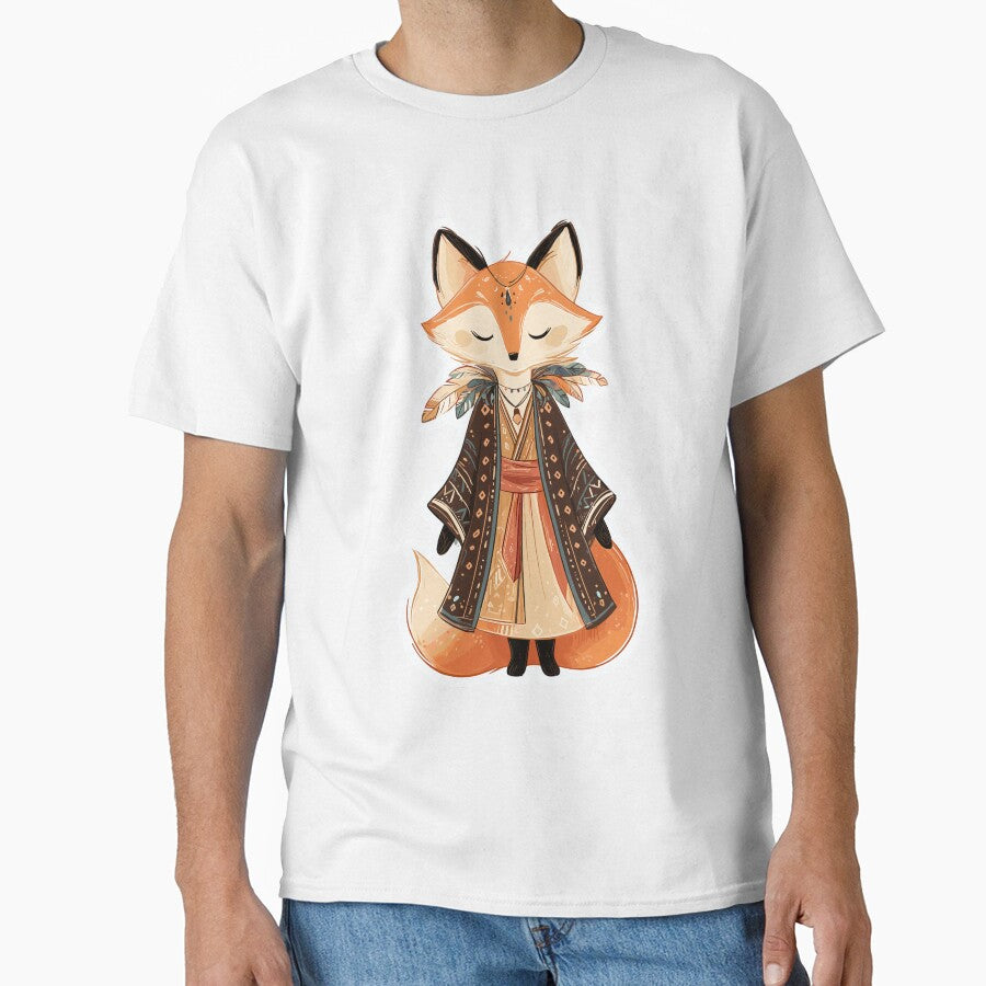 Whimsical Boho Fox Charm by bapupa T-Shirts, Hoodie, Sweatshirt | BlankRebels.com (Image 1)
