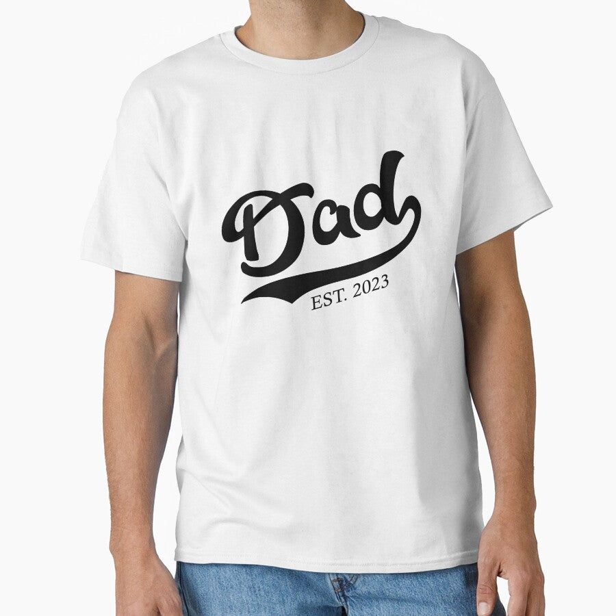 Happy Fathers Day - Father Est. 2023 by Restless Mortal T-Shirts, Hoodie, Sweatshirt | BlankRebels.com (Image 1)