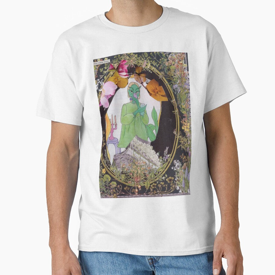 Alien in Bloom by MonsoonartsbyM T-Shirts, Hoodie, Sweatshirt | BlankRebels.com (Image 1)