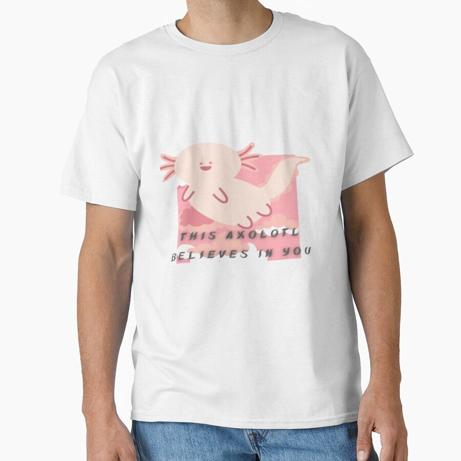 Happy axolotl by Yagami1 T-Shirts, Hoodie, Sweatshirt | BlankRebels.com (Image 1)