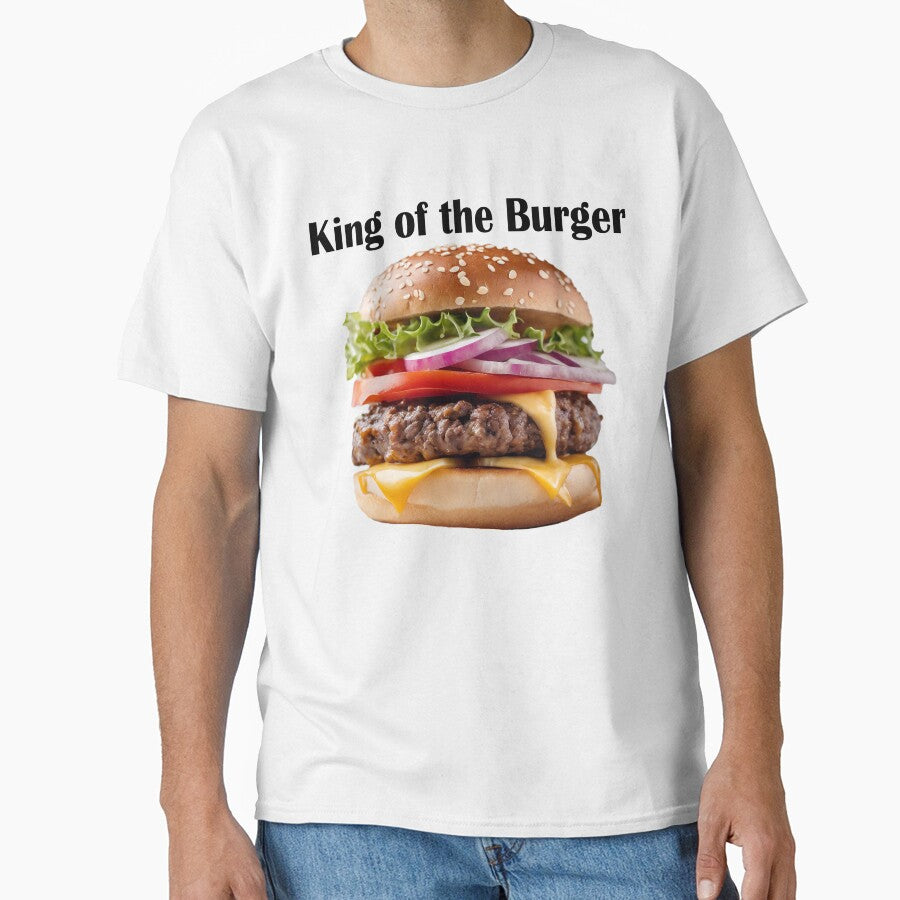 King of the Burger by DaveBond T-Shirts, Hoodie, Sweatshirt | BlankRebels.com (Image 1)