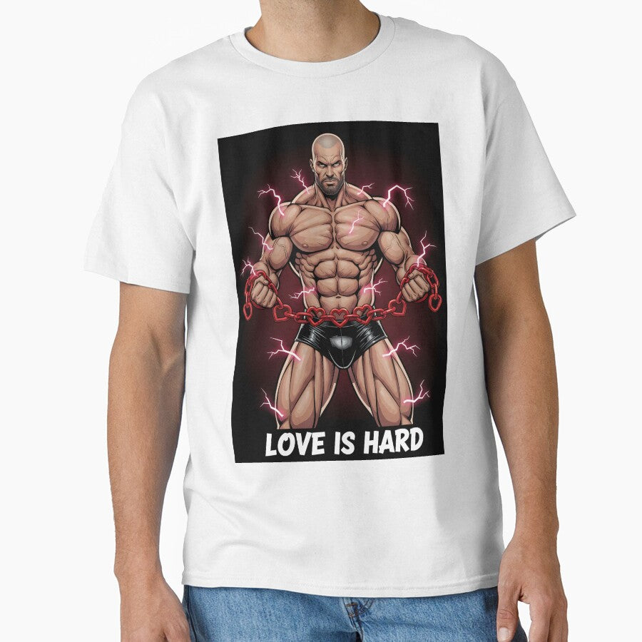 Love Is HARD by Black Rainbow Studios T-Shirts, Hoodie, Sweatshirt | BlankRebels.com (Image 1)