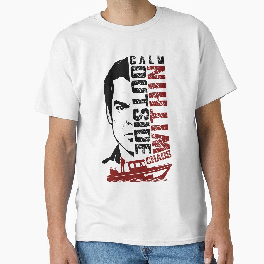 Calm Outside Chaos Within – Dark Psychological Art by JoseFrancese T-Shirts, Hoodie, Sweatshirt | BlankRebels.com (Image 1)