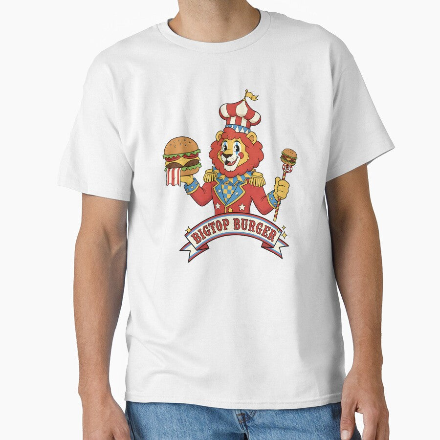 Bigtop Burger Fun Gift for American Foodies by Gilded Dreams T-Shirts, Hoodie, Sweatshirt | BlankRebels.com (Image 1)