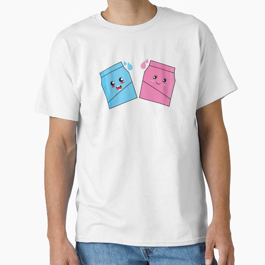 cute kawaii milk couple by Babmk T-Shirts, Hoodie, Sweatshirt | BlankRebels.com (Image 1)