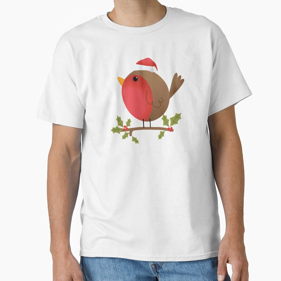 christmas Robin by zanbo T-Shirts, Hoodie, Sweatshirt | BlankRebels.com (Image 1)