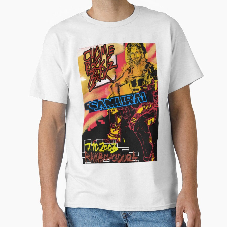 Samurai band poster by WingedHaru T-Shirts, Hoodie, Sweatshirt | BlankRebels.com (Image 1)
