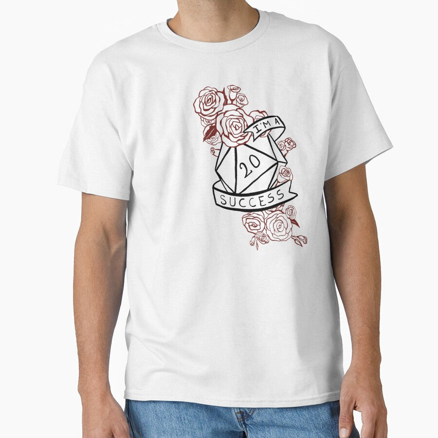 I'm a success critical hit tattoo design by cu-b3 T-Shirts, Hoodie, Sweatshirt | BlankRebels.com (Image 1)