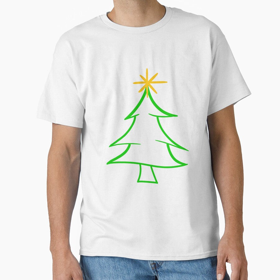 Christmas tree doodle by Shyenne  Moran T-Shirts, Hoodie, Sweatshirt | BlankRebels.com (Image 1)