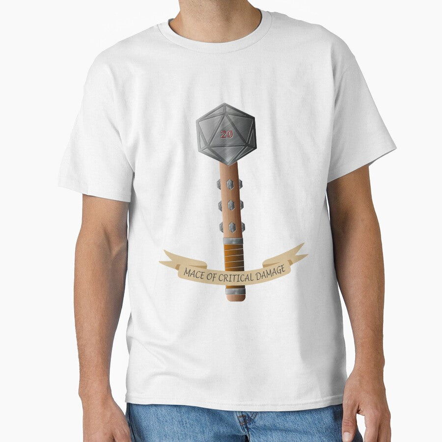 Mace of Critical Damage by diceandcounters T-Shirts, Hoodie, Sweatshirt | BlankRebels.com (Image 1)