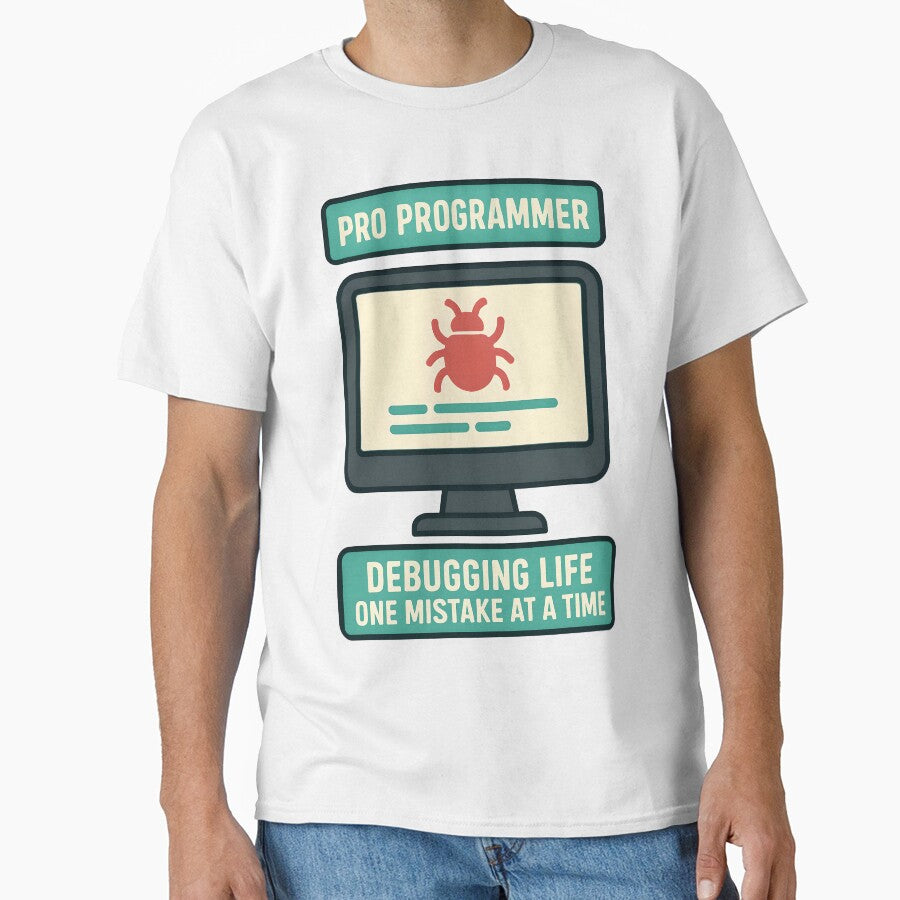 Pro Programmer Debugging Life Design by TeeTimeTreasure T-Shirts, Hoodie, Sweatshirt | BlankRebels.com (Image 1)
