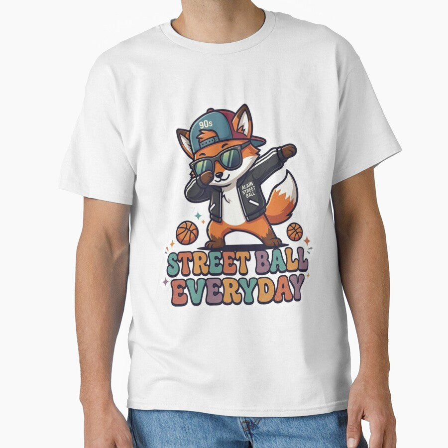 Funny Soccer Fox Nope Soccer Everyday Donut Lover Retro Streetball by Wear Sculpt