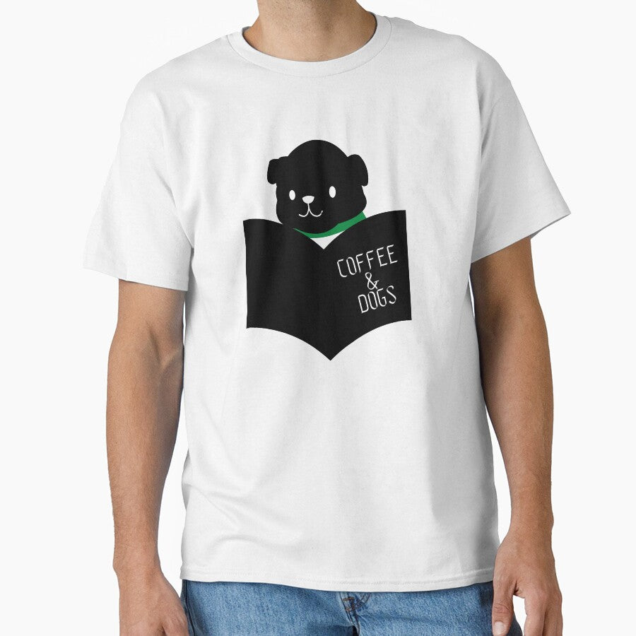Dogs Books And Coffee by Euc lid T-Shirts, Hoodie, Sweatshirt | BlankRebels.com (Image 1)
