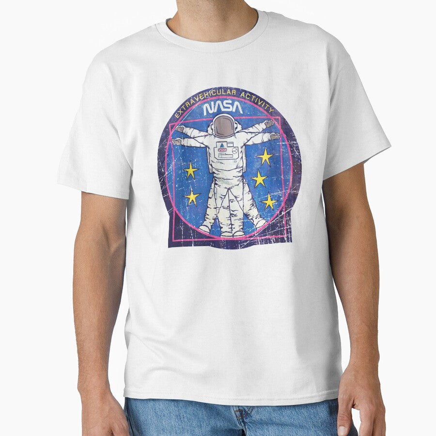 Extravehicular Activity Retro Emblem by Lidra Zehcnas T-Shirts, Hoodie, Sweatshirt | BlankRebels.com (Image 1)