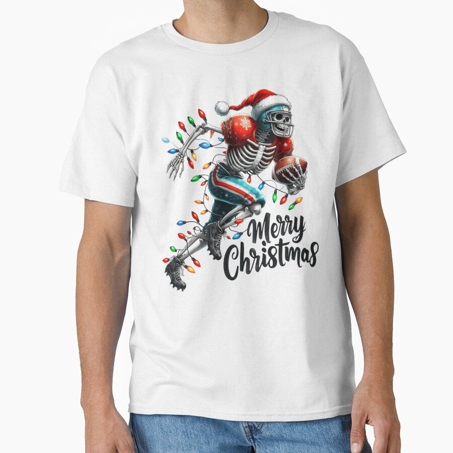 American Football Christmas by clarkfraser T-Shirts, Hoodie, Sweatshirt | BlankRebels.com (Image 1)