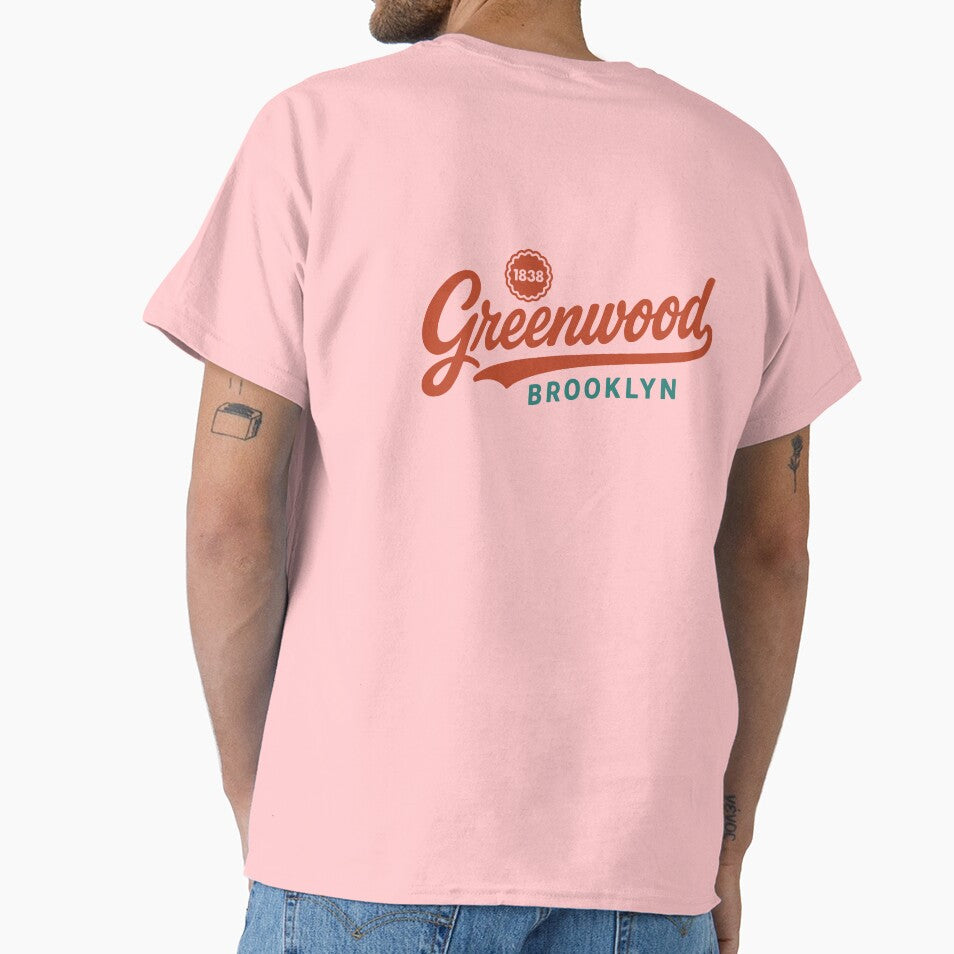 Greenwood Brooklyn Script Lettering by Boogosh T-Shirts, Hoodie, Sweatshirt | BlankRebels.com (Image 1)