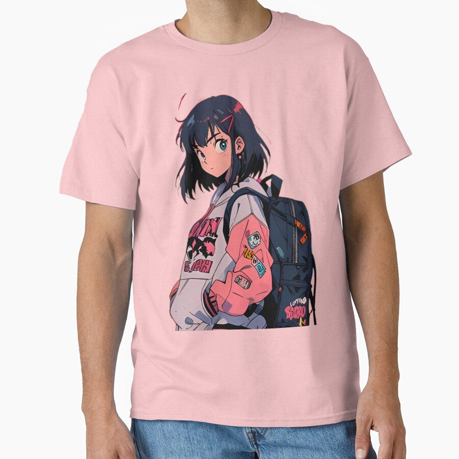 "SCHOOL'S OUT! - Retro Anime Rebel T-Shirt & Hoodie (Image 1)
