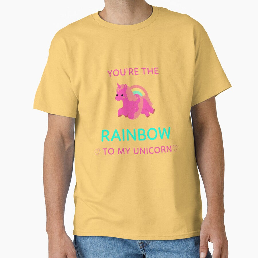 You're The Rainbow to My Unicorn Queer Valentine by TrackinDaTrends T-Shirts, Hoodie, Sweatshirt | BlankRebels.com (Image 1)
