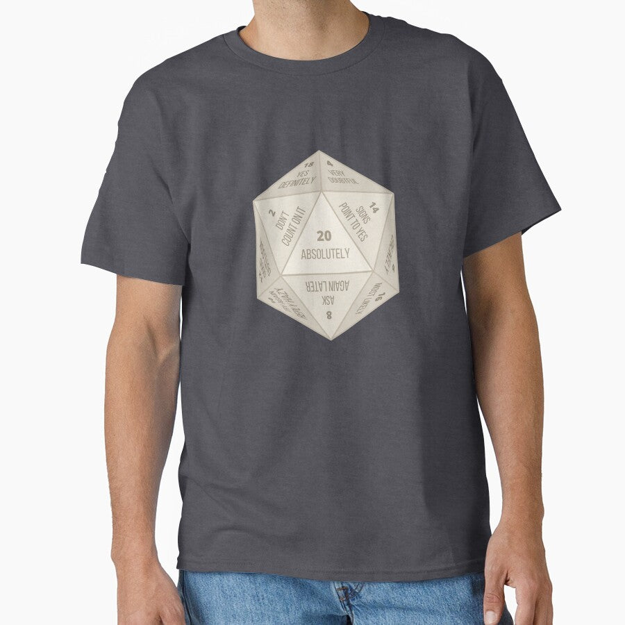 Magic D20 Ball Natural 20 by ElegantTangent T-Shirts, Hoodie, Sweatshirt | BlankRebels.com (Image 1)