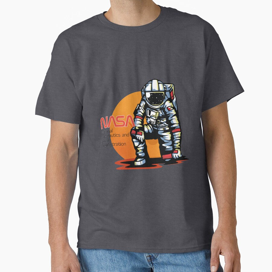 NASA Astronaut Exploring the Universe by marbella-studio T-Shirts, Hoodie, Sweatshirt | BlankRebels.com (Image 1)