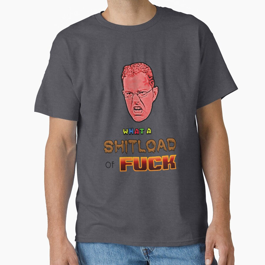 AVGN "SHITLOAD OF FUCK" by CAPSLOCK PRIME T-Shirts, Hoodie, Sweatshirt | BlankRebels.com (Image 1)